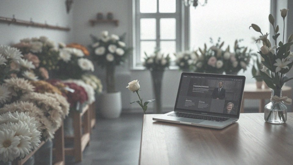 Jakie informacje przestawiają strony internetowe zakładów pogrzebowych?