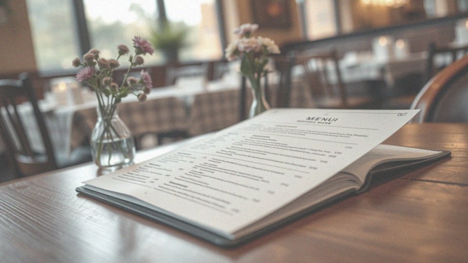 Jakie opcje wegetariańskie są dostępne w menu?