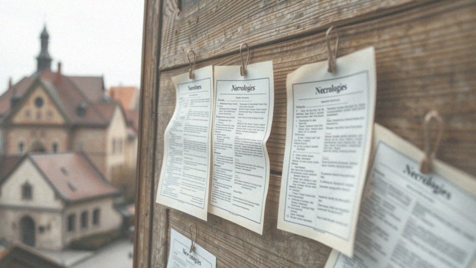 Co zawierają nekrologi w Płocku?