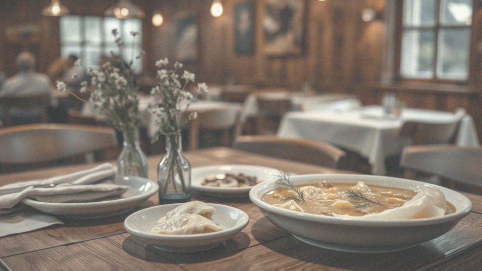 Jakie dania serwowała restauracja 