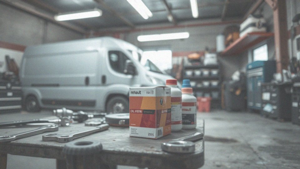 Co powinno się używać do wymiany oleju w Renault Master 2.5 dCi? (Filtr, płukanka silnika)