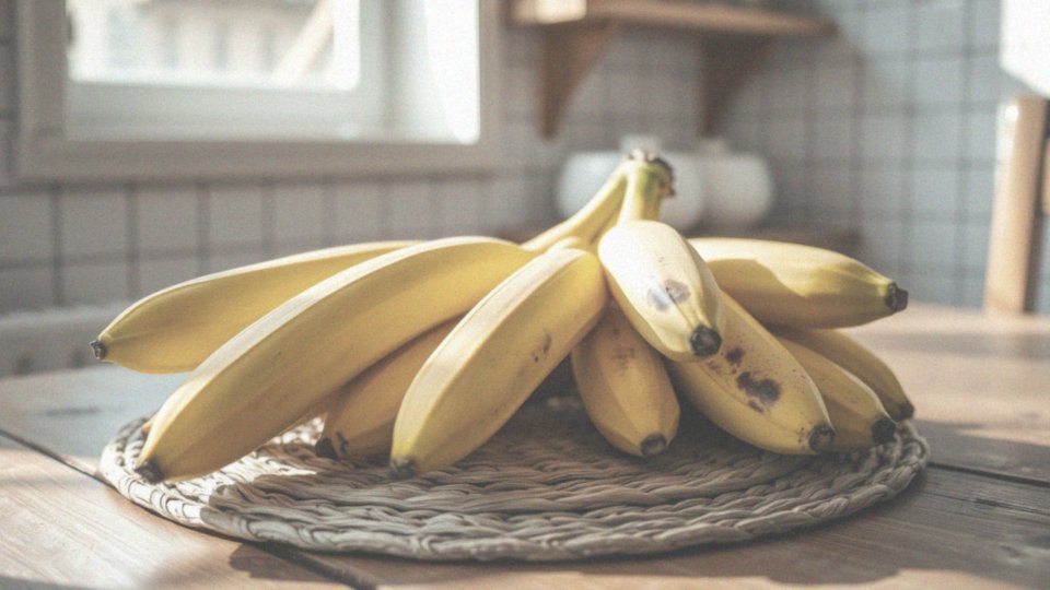 Jak dojrzałość banana wpływa na jego wagę?